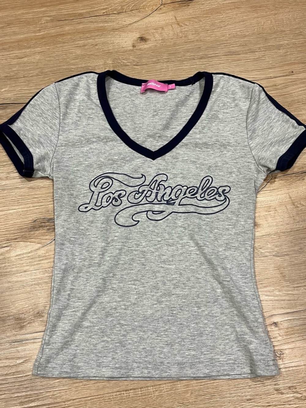 Edikted Baby Tee XS - Los Angeles - Picture 1 of 5